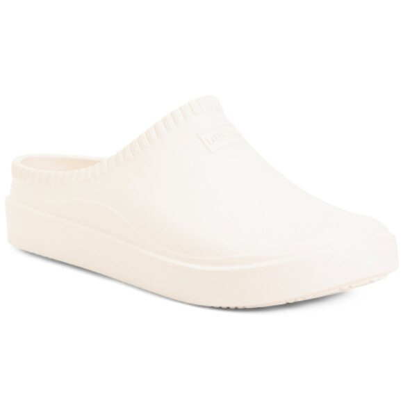 NEW Hunter In/Out Bloom Algae Foam Clog in  White 297M0 - Picture 1 of 4